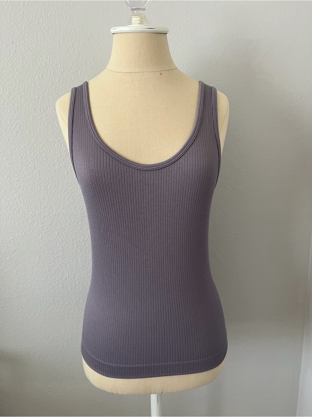 Target Ribbed Tank Top - Dusty Lavender